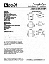 DataSheet AD8627 pdf